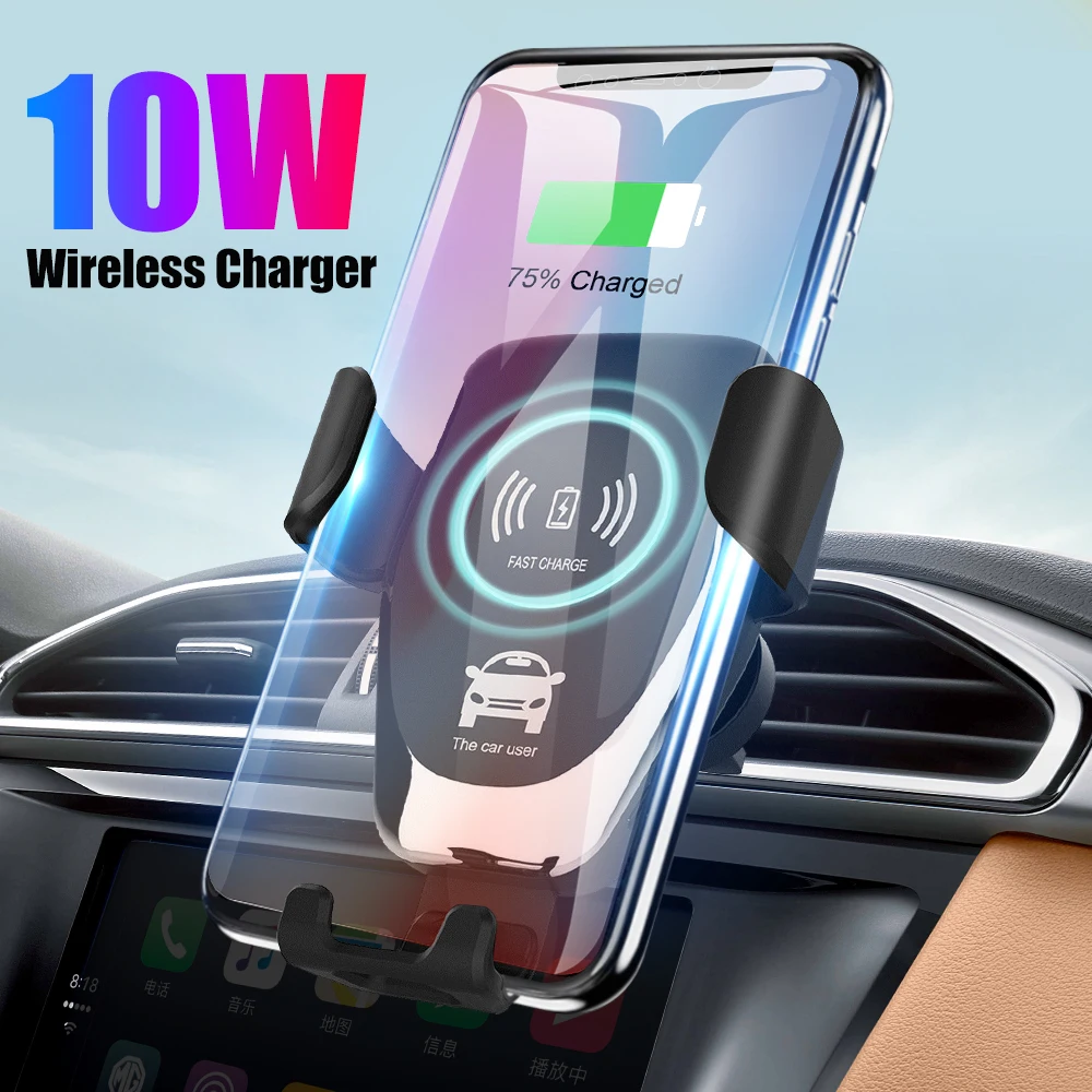 Qi Car Wireless Charger Receiver For iPhone 11 Pro XS Max X XR 8 Fast Wireless Charging Car Phone Holder For Samsung Note 10 S10
Qi Car Wireless Charger Receiver For iPhone 11 Pro XS Max X XR 8 Fast Wireless Charging Car Phone Holder For Samsung Note 10 S10