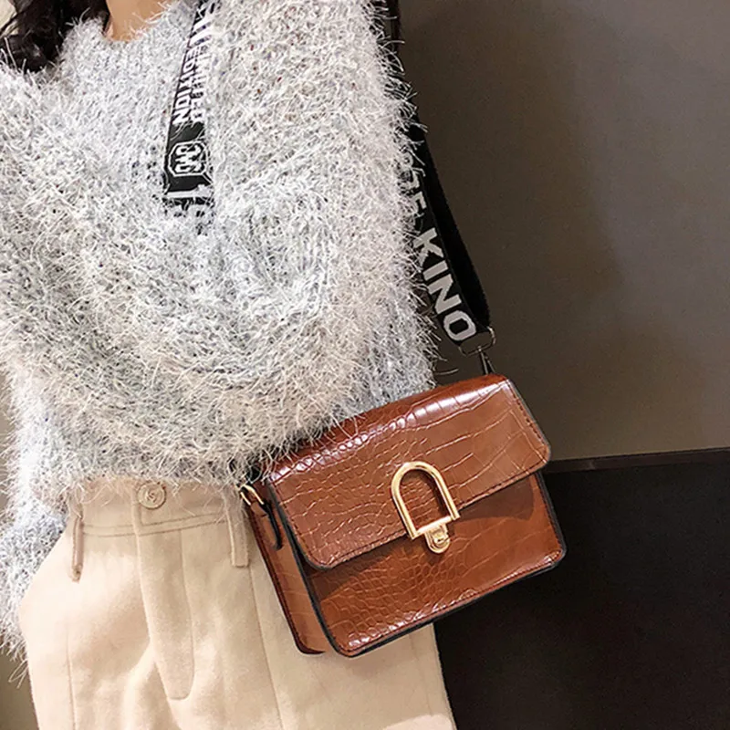 Wide-Strap PU Handbag Korean-style Chain Square Sling Bag Shoulder Women's Evening Bag Oblique Female Small Bag Bags2019
Wide-Strap PU Handbag Korean-style Chain Square Sling Bag Shoulder Women's Evening Bag Oblique Female Small Bag Bags2019