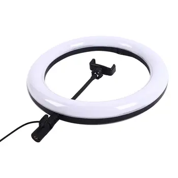 Portable LED Ring Light Live Broadcast Dimmable Photo Sudio 10W 2800-5700K 26CM 10inch Makeup Selfie Stand Ring Fill Light
Portable LED Ring Light Live Broadcast Dimmable Photo Sudio 10W 2800-5700K 26CM 10inch Makeup Selfie Stand Ring Fill Light