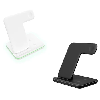 Wireless Charger Stand 15W Qi Fast Charging Dock Station for Apple Watch IWatch 5 Pro for iPhone 12
Wireless Charger Stand 15W Qi Fast Charging Dock Station for Apple Watch IWatch 5 Pro for iPhone 12