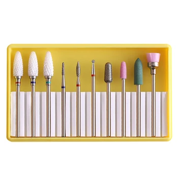 1 Set New Grinder Nail Drill Bits Alloy Tungsten Steel Ceramic Nail Files Sanding Head Set Polishing Nail Manicure Tools Kit 
1 Set New Grinder Nail Drill Bits Alloy Tungsten Steel Ceramic Nail Files Sanding Head Set Polishing Nail Manicure Tools Kit