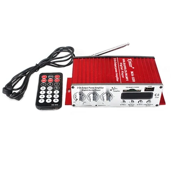 MA-120 Hifi Power Mini Car Sound Dual Channels FM Radio Remote Control Amplifier Home Stereo Digital Audio Player Motorcycle
MA-120 Hifi Power Mini Car Sound Dual Channels FM Radio Remote Control Amplifier Home Stereo Digital Audio Player Motorcycle