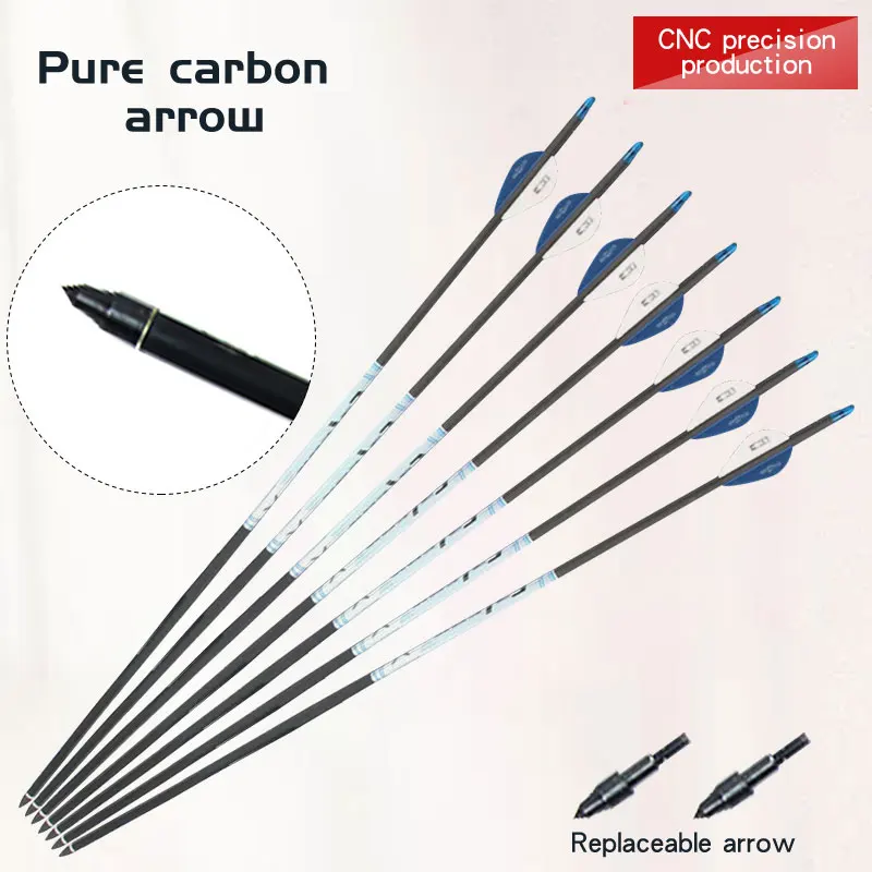 3/6/12/24pcs Carbon Arrow Bow And Arrow Archery Arrows Hunting Arrows Outdoor Shooting for Recurve/Compound Bows Accessories
3/6/12/24pcs Carbon Arrow Bow And Arrow Archery Arrows Hunting Arrows Outdoor Shooting for Recurve/Compound Bows Accessories