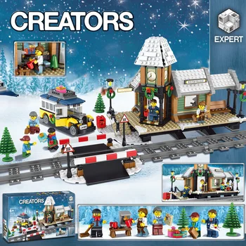 902pcs Electric Classical Train Building Blocks For Legoings Technic City Classic Power Train MOC Model Bricks Toys for Children
902pcs Electric Classical Train Building Blocks For Legoings Technic City Classic Power Train MOC Model Bricks Toys for Children