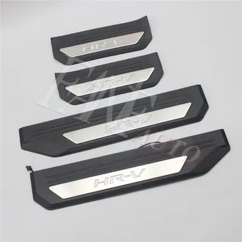 Stainless Steel Led Door Sill Scuff Plate Guard Sills Protector Trim For Honda HRV HR-V 2015-2019
Stainless Steel Led Door Sill Scuff Plate Guard Sills Protector Trim For Honda HRV HR-V 2015-2019