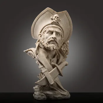 New creative resin ornaments Pirate Captain statue home decoration accessories
New creative resin ornaments Pirate Captain statue home decoration accessories
