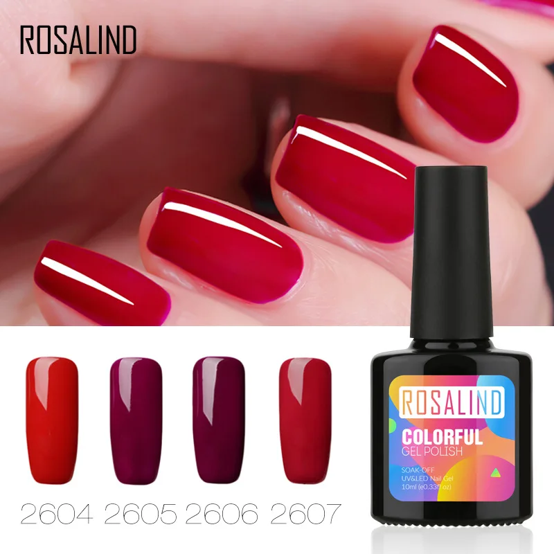 ROSALIND Solid Color Rose Color Nail Polish UV Phototherapy Environmental Protection Gel Rose Red Nail Glue 10ml TSLM2
ROSALIND Solid Color Rose Color Nail Polish UV Phototherapy Environmental Protection Gel Rose Red Nail Glue 10ml TSLM2