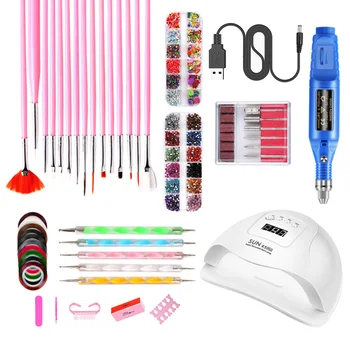 1 Set Manicures Lamp Kit Manicure Polisher Set Nail Rhinestone Kit DIY Nail Art Tools for Salon Home (White Lamp+Blue Polisher)
1 Set Manicures Lamp Kit Manicure Polisher Set Nail Rhinestone Kit DIY Nail Art Tools for Salon Home (White Lamp+Blue Polisher)