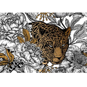 Leopard animal peony flower Full square drill diamond embroidery 5d diamond painting Cross Stitch Rhinestone diamond GG1359
Leopard animal peony flower Full square drill diamond embroidery 5d diamond painting Cross Stitch Rhinestone diamond GG1359