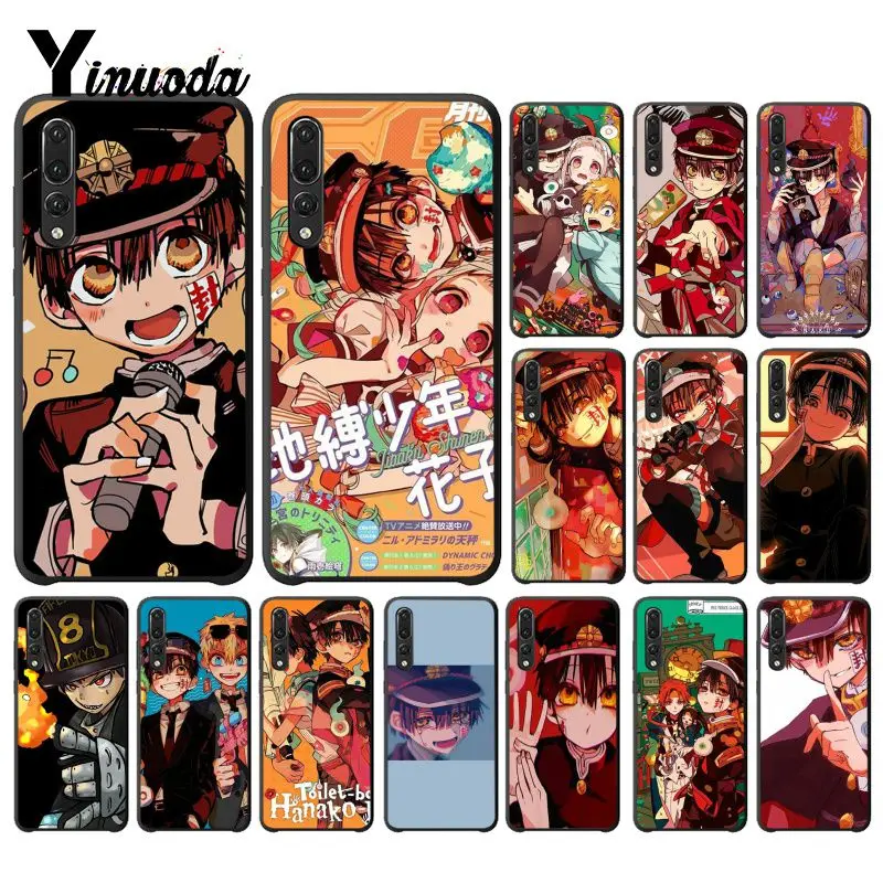 Cartoon Anime Toilet-Bound Hanako-kun Phone Case for Huawei P20 pro lite P30 P smart 2019 Z Y7 Y6 2018 | Мобильные телефоны и