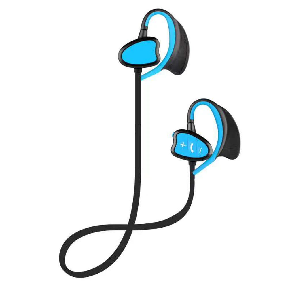 IPX8 Waterproof Sports Earphone Bluetooth Headphones CSR Wireless Stereo Headset with Microphone Bass Running | Электроника