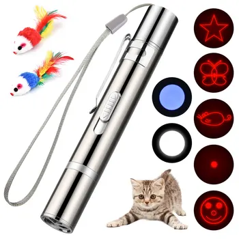 LED Laser Pet Cat Toy Red Dot Laser Light Toy Chasing Toys Creative Laser Sight Pointer Laser Pen Interactive Toy USB Flashlight
LED Laser Pet Cat Toy Red Dot Laser Light Toy Chasing Toys Creative Laser Sight Pointer Laser Pen Interactive Toy USB Flashlight