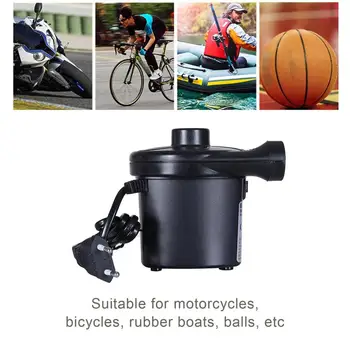 220V EU Plug Inflatable Pump Electric Air Mattress For Home Use Camping Pump Air Compressor Portable Inflator Air Pump Hot Sell
220V EU Plug Inflatable Pump Electric Air Mattress For Home Use Camping Pump Air Compressor Portable Inflator Air Pump Hot Sell