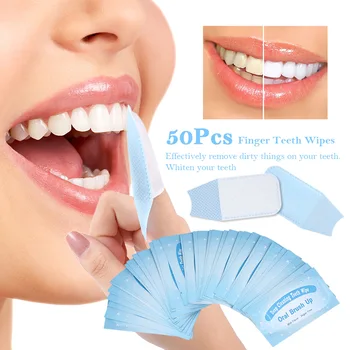 50Pcs Finger Teeth Wipes Teeth Brush Ups Wipes Dental Clean Teeth Whitening Tool for Oral Deep Cleaning
50Pcs Finger Teeth Wipes Teeth Brush Ups Wipes Dental Clean Teeth Whitening Tool for Oral Deep Cleaning