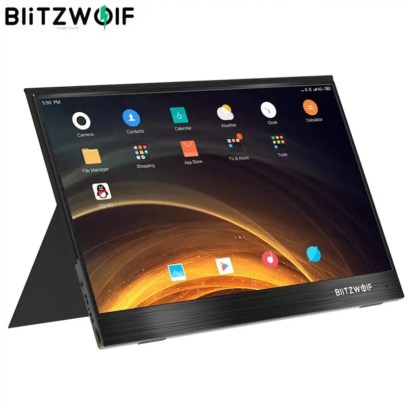 Игровой монитор BlitzWolf BW-PCM4 UHD 4K Type-C 15 6 дюймов | Компьютеры и офис
