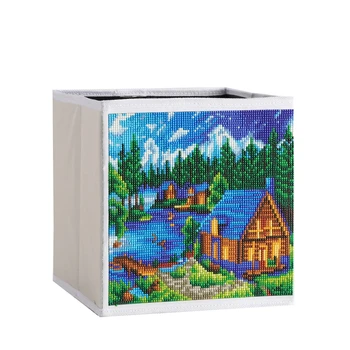 Creative DIY Folding Storage Box Modelling Diamond Painting Cross Stitch Diamond Landscape Embroidery Home Decor Handmade Gift
Creative DIY Folding Storage Box Modelling Diamond Painting Cross Stitch Diamond Landscape Embroidery Home Decor Handmade Gift