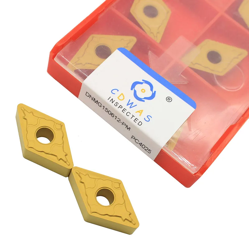 DNMG150612 PM PC4025 High Quality Carbide Inserts External Turning Tool Blade DNMG 150408 CNC Lathe Cutter Tool For Hard Steel
DNMG150612 PM PC4025 High Quality Carbide Inserts External Turning Tool Blade DNMG 150408 CNC Lathe Cutter Tool For Hard Steel