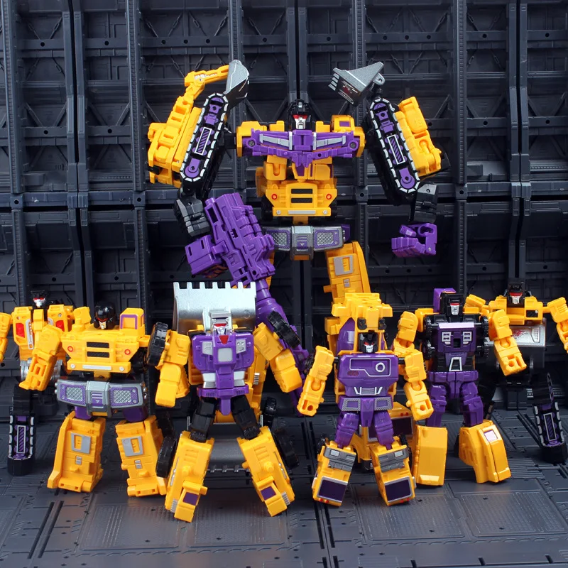 Yue star Small Lishen Transformation Toy Jingang Six-in-One Fit Engineering Vehicle Alloy Car Robot Hercules
Yue star Small Lishen Transformation Toy Jingang Six-in-One Fit Engineering Vehicle Alloy Car Robot Hercules