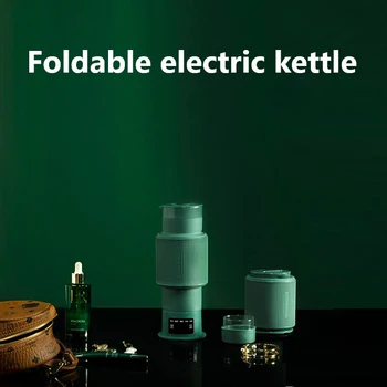 600ml Electric Kettle Folding Water Kettle Smart Flask Pot Protection Thermostatic Kettle Teapot For Travel Home Kitchen Gadgets
600ml Electric Kettle Folding Water Kettle Smart Flask Pot Protection Thermostatic Kettle Teapot For Travel Home Kitchen Gadgets