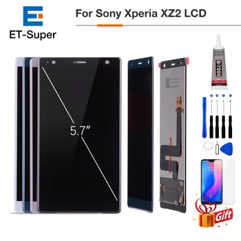 Original 5.7 inch LCD Display For Sony Xperia XZ2 Digitizer Assembly H8216 H8266 H8276 H8296 Touch Screen Replacement Parts For Sony XZ2 LCD with Free Frame Glue Tempered Glass Repair Tools, Free Shipping
Original 5.7 inch LCD Display For Sony Xperia XZ2 Digitizer Assembly H8216 H8266 H8276 H8296 Touch Screen Replacement Parts For Sony XZ2 LCD with Free Frame Glue Tempered Glass Repair Tools, Free Shipping