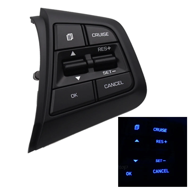 Car Steering Wheel Control Button For Hyundai creta ix25 2.0L Right Side Bluetooth Phone Audio Volume Cruise Control Switch
Car Steering Wheel Control Button For Hyundai creta ix25 2.0L Right Side Bluetooth Phone Audio Volume Cruise Control Switch