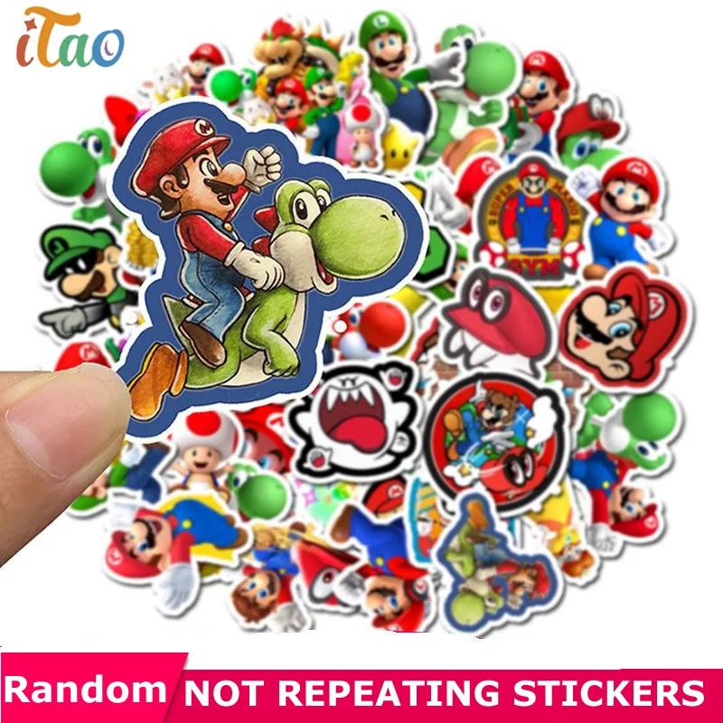10/20/30/40/50PCS Cartoon Super Mario Stickers Waterproof PVC Laptop Motorcycle Car Skateboard Snowboard Guitar Kids Toy Sticker
10/20/30/40/50PCS Cartoon Super Mario Stickers Waterproof PVC Laptop Motorcycle Car Skateboard Snowboard Guitar Kids Toy Sticker