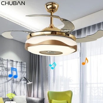 High Quality Ceiling Fan Lights 3 Color Led Fan Lamp Changing Light Modern Invisible Ceiling Fan Remote Control Ceiling Lamp 72W
High Quality Ceiling Fan Lights 3 Color Led Fan Lamp Changing Light Modern Invisible Ceiling Fan Remote Control Ceiling Lamp 72W