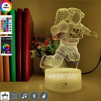App Control Astronaut LED 7 Color Spaceman Figure Night Light Boys Bedroom Decoration Children Gifts Led 3d Acrylic Nightlight 
App Control Astronaut LED 7 Color Spaceman Figure Night Light Boys Bedroom Decoration Children Gifts Led 3d Acrylic Nightlight