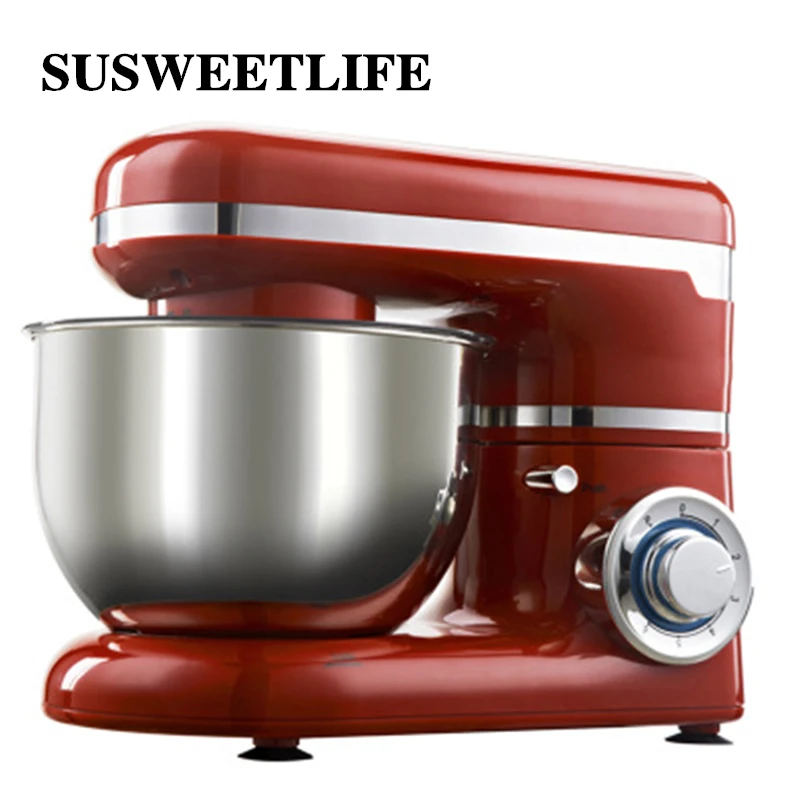SUSWEETLIFE 4l stainless steel bowl 1200W household cook machine and noodle machine 4L mixing, beating eggs, mixing, and noodles
SUSWEETLIFE 4l stainless steel bowl 1200W household cook machine and noodle machine 4L mixing, beating eggs, mixing, and noodles