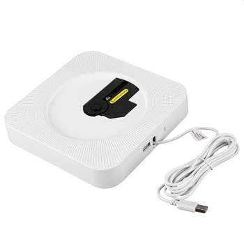 Portable CD Player with Bluetooth Wall Mountable CD Music Player Home o Boombox with Remote Control FM Radio Usb EU Plug
Portable CD Player with Bluetooth Wall Mountable CD Music Player Home o Boombox with Remote Control FM Radio Usb EU Plug