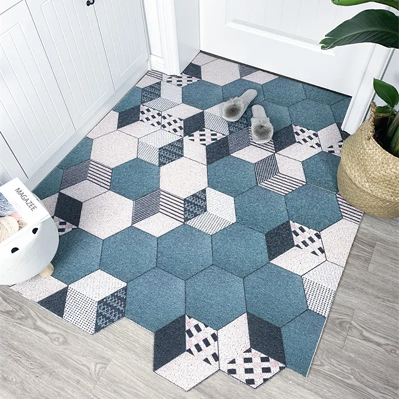 Carpet Door Rug Nordic Minimalist Anti-Slip PVC Silk Loop Rug Indoor Entrance Kitchen Bathroom Foot Pad Floor
Carpet Door Rug Nordic Minimalist Anti-Slip PVC Silk Loop Rug Indoor Entrance Kitchen Bathroom Foot Pad Floor
