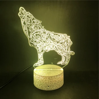 Alarm Clock Base Animal The Pattern The Wolf LED Night Light USB Touch Sensor Child Kids Lamp Bedroom Colorful with Remote
Alarm Clock Base Animal The Pattern The Wolf LED Night Light USB Touch Sensor Child Kids Lamp Bedroom Colorful with Remote