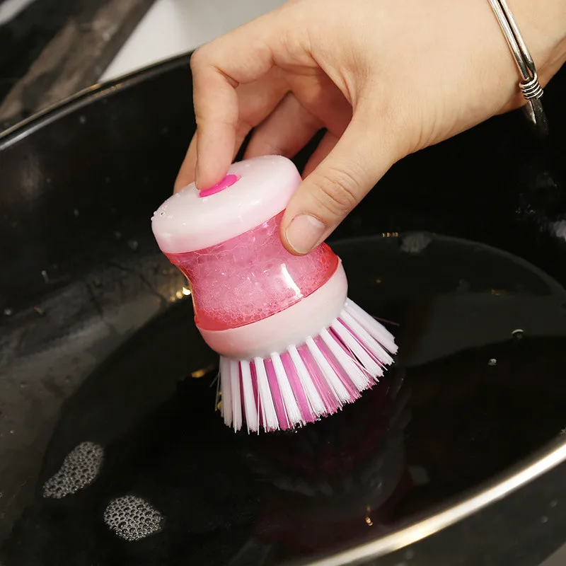 New Home Kitchen Washing Utensils Pot Dish Brush with Washing Up Liquid Soap Dispenser Wash Pot Brush
New Home Kitchen Washing Utensils Pot Dish Brush with Washing Up Liquid Soap Dispenser Wash Pot Brush