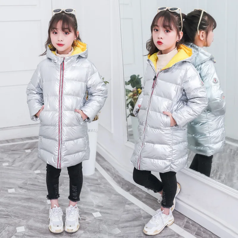 2019 Children Winter Girls clothes duck Down Jackets Silver Boys Clothing Kids Hooded Padded Parka Long Overcoat waterproof coat
2019 Children Winter Girls clothes duck Down Jackets Silver Boys Clothing Kids Hooded Padded Parka Long Overcoat waterproof coat