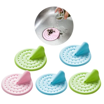 5PCS Kitchen Sink Sewer Anti-clogging Lifted Flexible Floor Kitchen Household Bathroom Hair Cover Drain Filter
5PCS Kitchen Sink Sewer Anti-clogging Lifted Flexible Floor Kitchen Household Bathroom Hair Cover Drain Filter