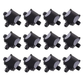 Box Waterproof IP68 External Electrical Junction Box 3 Way Cable Connector Outdoor for 5.5mm-10.2mm (Pack of 12)
Box Waterproof IP68 External Electrical Junction Box 3 Way Cable Connector Outdoor for 5.5mm-10.2mm (Pack of 12)