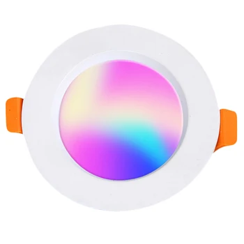 Smart Recessed Lighting - 2.5 Inch WiFi Led Downlight Color Changing Recessed Light Tunable White+RGB 5W 850Lm Compatible with A
Smart Recessed Lighting - 2.5 Inch WiFi Led Downlight Color Changing Recessed Light Tunable White+RGB 5W 850Lm Compatible with A