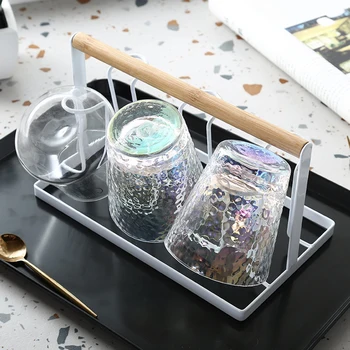 Kitchen Glass Cup Rack Water Mug Draining Drying Organizer Drain Holder Stand Kitchen Storage Cocina Cafe Shop
Kitchen Glass Cup Rack Water Mug Draining Drying Organizer Drain Holder Stand Kitchen Storage Cocina Cafe Shop