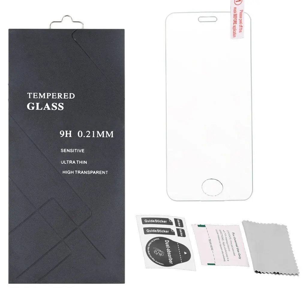 Dpower TM for iPhone 5S 5 5C Front Premium Tempered Glass Screen Protector Promotion
Dpower TM for iPhone 5S 5 5C Front Premium Tempered Glass Screen Protector Promotion