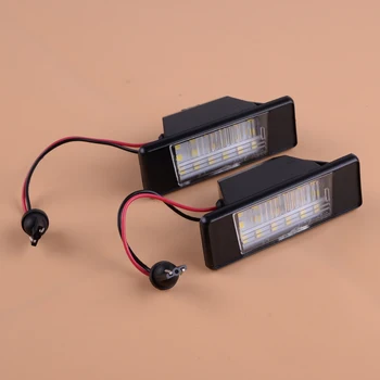 CITALL 12V 2PCS 6000K LED Number License Plate Light Fit For Nissan Qashqai Patnfinder Juke Primera X-Trail
CITALL 12V 2PCS 6000K LED Number License Plate Light Fit For Nissan Qashqai Patnfinder Juke Primera X-Trail