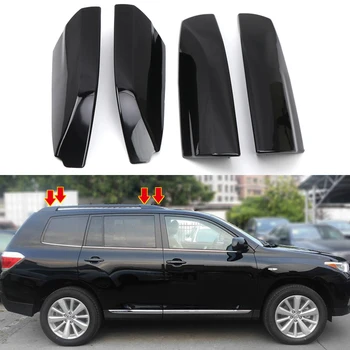 

For Toyota Highlander XU40 Kluger 2008-2013 Car Roof Rails Rack End Cap Protection Cover Rail End Shell Replacement 4PCS