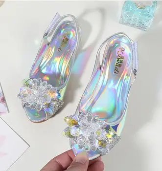 Girls Party Shoes Princess Sandals Leather Glitter Crystals Rhinestones Knot Kids Shoes Elsa Sandals Children Christmas gift
Girls Party Shoes Princess Sandals Leather Glitter Crystals Rhinestones Knot Kids Shoes Elsa Sandals Children Christmas gift