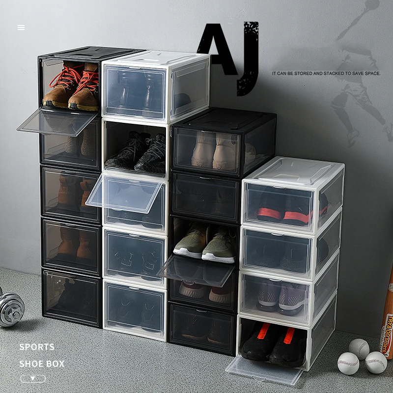 Shoe Storage Box High Capacity Eco-Friendly Plastic Rectangle Stackable Sneakers Storage Organizer Drawer Storage Dropshipping
Shoe Storage Box High Capacity Eco-Friendly Plastic Rectangle Stackable Sneakers Storage Organizer Drawer Storage Dropshipping