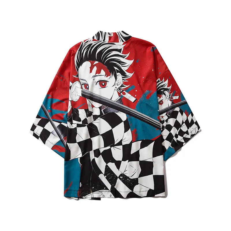 Kamado Tanjirou Demon Slayer Samurai Kimono 2020 Summer Japanese Cosplay Shirt Anime Yukata Fashion Women/men Costume Clothes
Kamado Tanjirou Demon Slayer Samurai Kimono 2020 Summer Japanese Cosplay Shirt Anime Yukata Fashion Women/men Costume Clothes