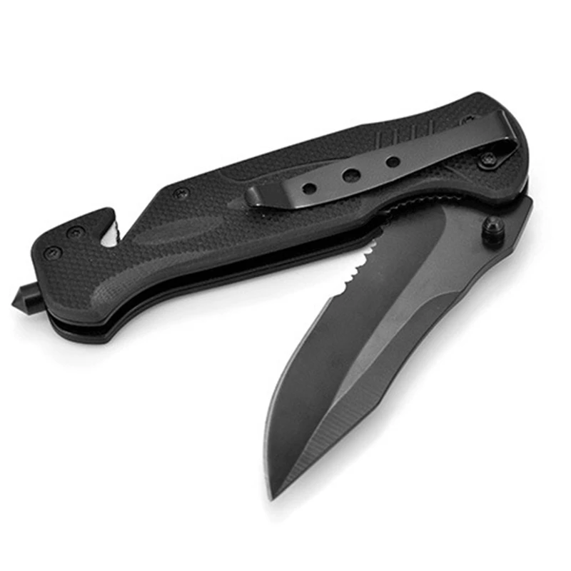 Rescue Knife Tools Outdoor Sporting Penknife Stiletto Folding Blade Marking Knives
Rescue Knife Tools Outdoor Sporting Penknife Stiletto Folding Blade Marking Knives