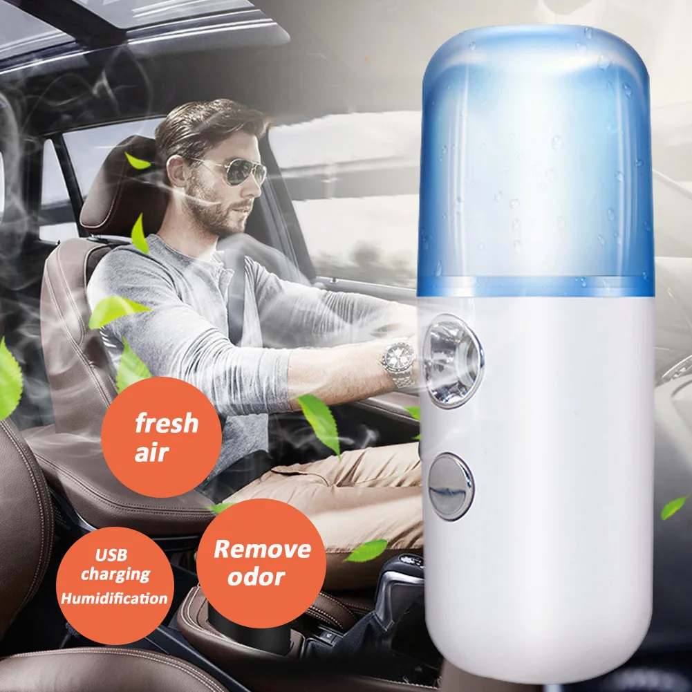 Car Humidifier Nano Humidifier Nano Mister Humidifier Portable Rechargeable 2W LED Light Steaming Mist Sprayer Spray Nebulizer
Car Humidifier Nano Humidifier Nano Mister Humidifier Portable Rechargeable 2W LED Light Steaming Mist Sprayer Spray Nebulizer
