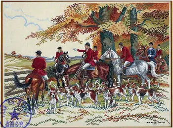 Higher Cotton Free Delivery Top Quality Lovely Counted Cross Stitch Kit Hunting Riding Horses Dogs In the Maple Woods Forest
Higher Cotton Free Delivery Top Quality Lovely Counted Cross Stitch Kit Hunting Riding Horses Dogs In the Maple Woods Forest