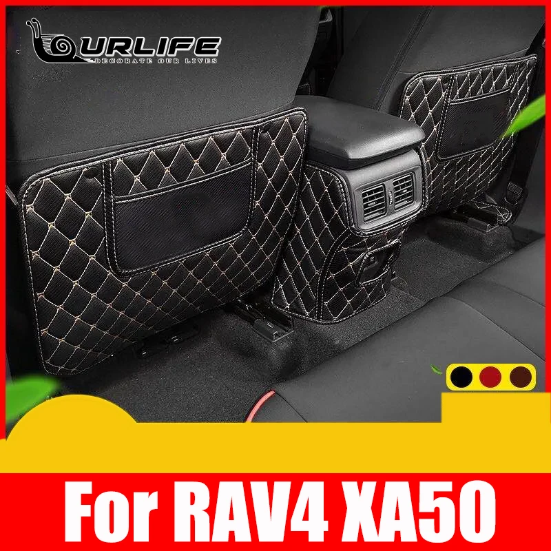 Заднее сиденье автомобиля противоударный коврик для Toyota RAV4 XA50 5th 2020 2021 2022 заднее