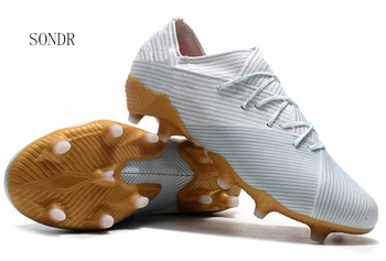 Sneakers Men Football Shoes Insole Soccer Cleats Boots Long Spikes FG Spikes Sneakers Soft Indoor Turf Futsal Soccer Shoes 2020 
Sneakers Men Football Shoes Insole Soccer Cleats Boots Long Spikes FG Spikes Sneakers Soft Indoor Turf Futsal Soccer Shoes 2020