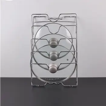 1Pc Multi Layer Pan Pot Rack Cover Lid Drying Rack Rest Stand Pan Lid Holder Multipurpose Cutting Board Holder Organizer
1Pc Multi Layer Pan Pot Rack Cover Lid Drying Rack Rest Stand Pan Lid Holder Multipurpose Cutting Board Holder Organizer